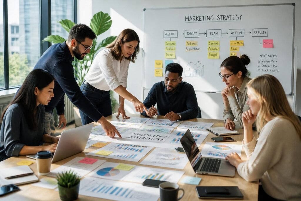 découvrez les étapes clés pour construire une stratégie marketing efficace et booster la croissance de votre entreprise.