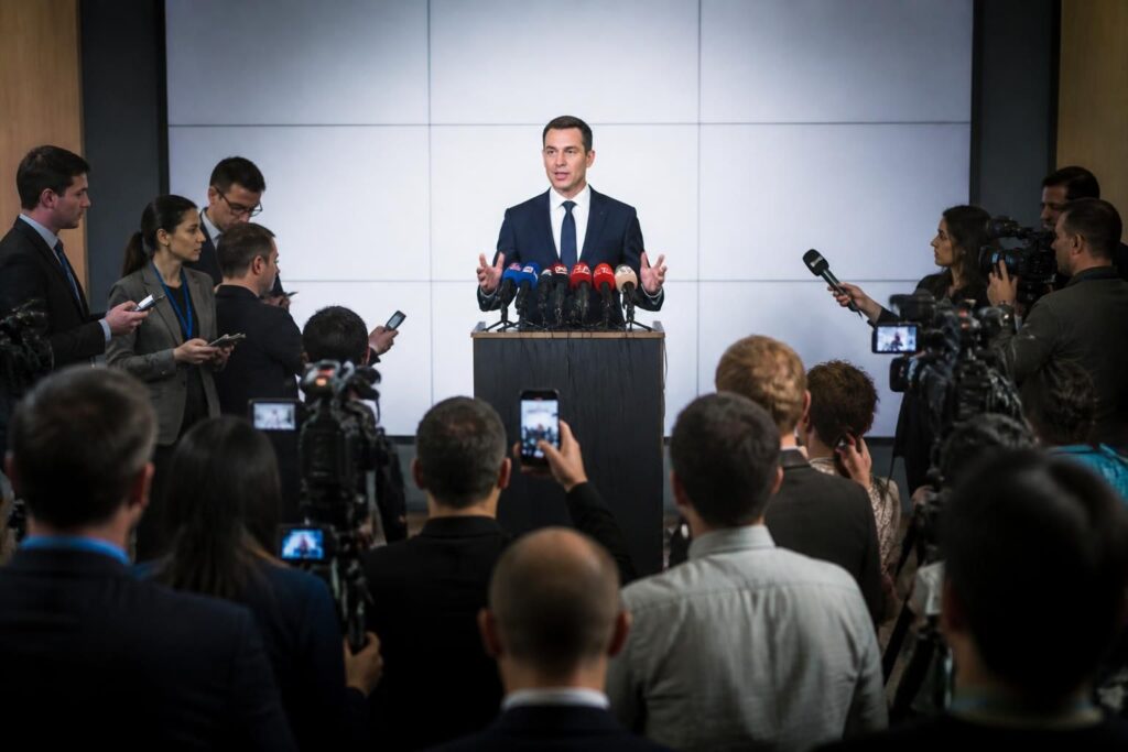 découvrez comment organiser une conférence de presse efficace qui capte l'attention des médias et maximise la couverture médiatique de votre événement.