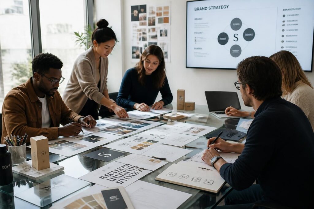 découvrez comment le branding permet de construire une identité de marque forte et mémorable, essentielle pour se démarquer et fidéliser vos clients.