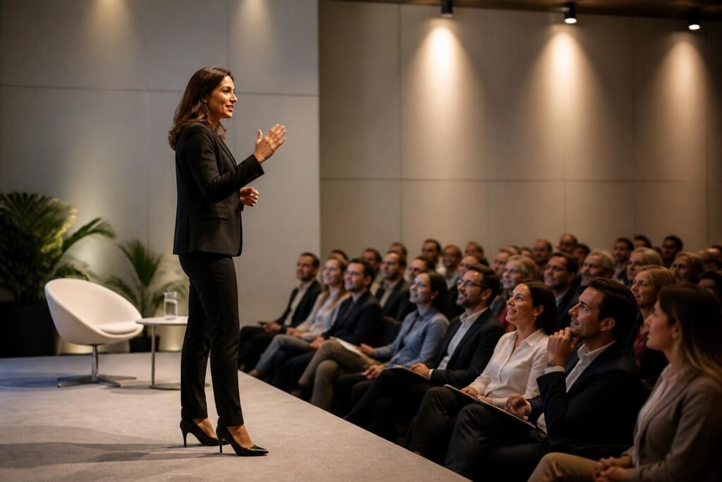 découvrez les techniques essentielles pour maîtriser la prise de parole en public et convaincre votre auditoire avec confiance et impact.