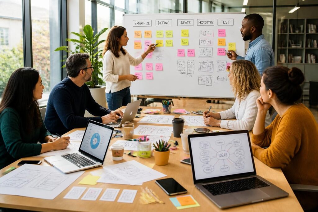 découvrez le design thinking : une méthode innovante, ses étapes clés et des exemples concrets pour stimuler la créativité et résoudre efficacement vos problèmes.