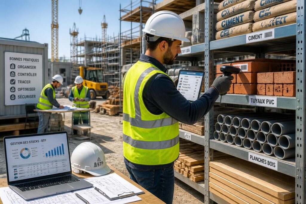découvrez les outils et les bonnes pratiques essentiels pour une gestion de stock efficace dans le secteur du btp, afin d'optimiser vos ressources et améliorer la productivité sur vos chantiers.