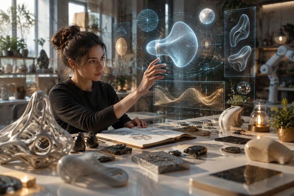 découvrez comment le design et les technologies numériques se rencontrent pour faire émerger des innovations créatives et transformer notre quotidien.