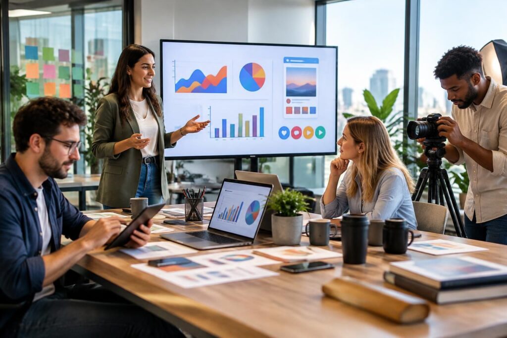 découvrez les métiers du marketing digital, les compétences recherchées et les carrières qui évoluent avec les nouvelles tendances du secteur.